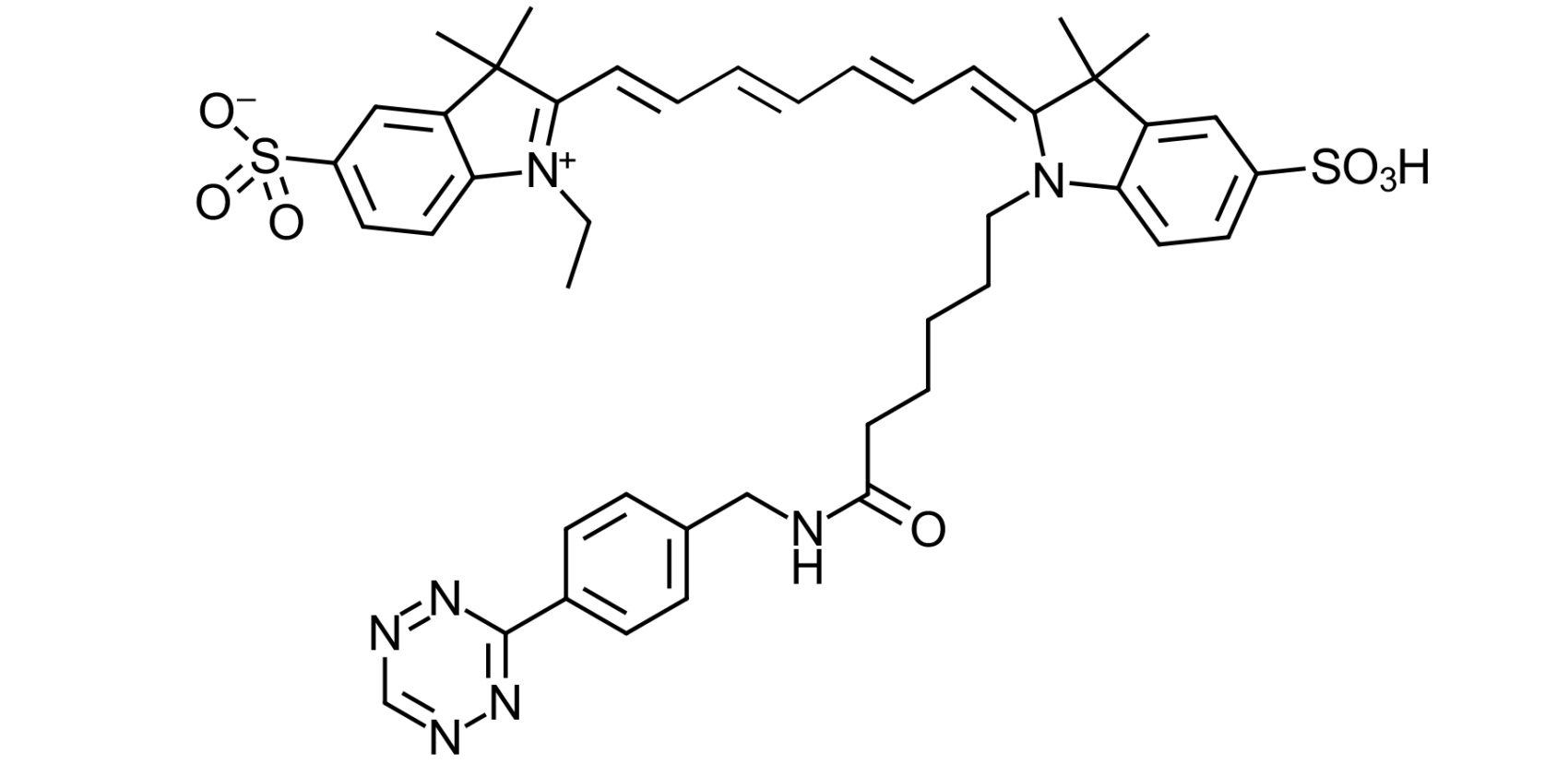 Cy7-Tetrazine - Conju-Probe: Enable Bioconjugation