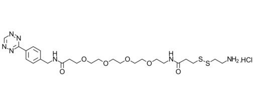 Tetrazine-PEG4-SS-amine