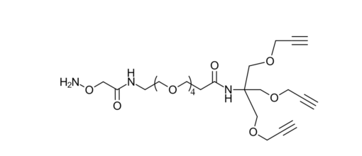 aminooxy-peg4-tris-alkyne