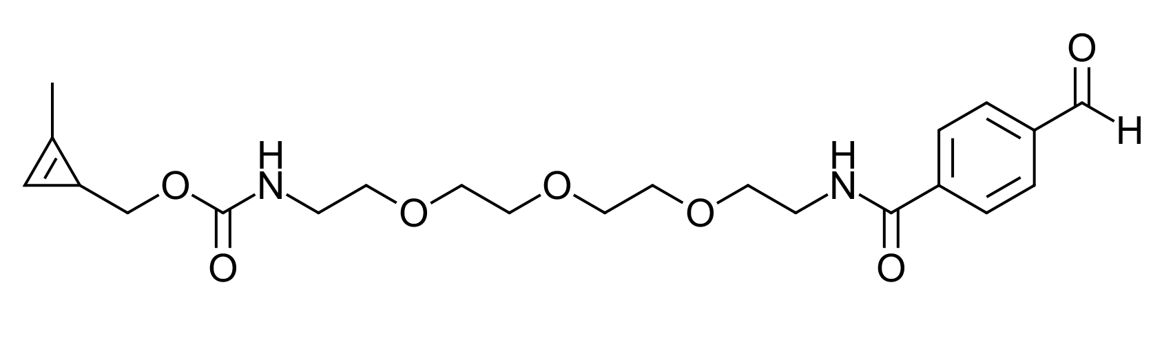 Methylcyclopropene-PEG3-aldehyde - Conju-Probe: Enable Bioconjugation