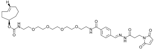 TCO-PEG4-hydrazone-Mal