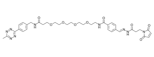 Methyltetrazine-PEG4-hydrazone-Mal